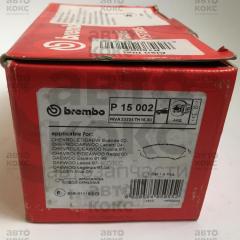 Гальмівні передні колодки Brembo P15002 Chevrolet Aveo Lacetti Daewoo Nubira Tacuma Evanda- фото 9 | Интернет-магазин Авто-Кокс