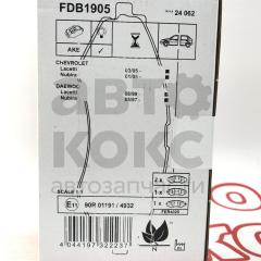 Гальмівні передні колодки Ferodo FDB1905 Chevrolet Lacetti Nubira Daewoo Lacetti Nubira Lanos (R14)- фото 4 | Интернет-магазин Авто-Кокс