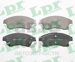Колодки гальмові передні LPR 05P1581 Chevrolet Cruze Opel Astra