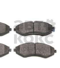 Гальмівні передні колодки Remsa 0645.22 Chevrolet/Daewoo Aveo, Lacetti, Nubira, Tacuma 1.4-2.0- фото 2 | Интернет-магазин Авто-Кокс