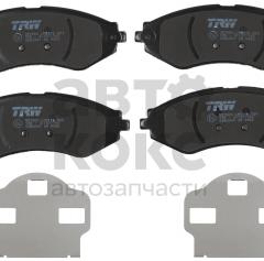 Гальмівні передні колодки TRW GDB3347 Chevrolet/Daewoo Lacetti, Nubira, Tacuma 1.4-2.0- фото 2 | Интернет-магазин Авто-Кокс