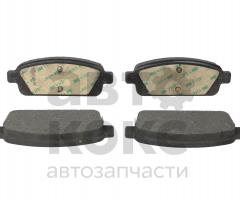 Колодки гальмові задні BOSCH 0 986 494 435 Chevrolet Aveo Cruze Opel Astra 1.2-2.0