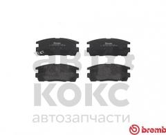Гальмівні задні колодки Brembo BM P10004 Chevrolet Captiva