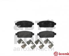 Задні гальмівні колодки Brembo P59080 Chevrolet Cruze Opel Astra 1.3-2.0