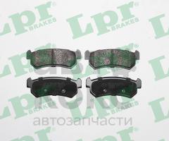 Задні гальмівні колодки LPR 05P1199 Chevrolet Aveo Lacetti Daewoo Lacetti Nubira 1.4-2.0