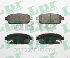 Задні гальмівні колодки LPR 05P1575 Chevrolet Cruze Opel Astra