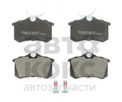 Колодки гальмові задні LPR 05P868 Skoda Octavia Fabia