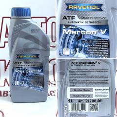 Трансмісійна гідравлічна рідина RAVENOL MERCON V Fluid 1L