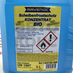 Рідина омивача скла Ravenol BIO 5л концентрат- фото 2 | Интернет-магазин Авто-Кокс