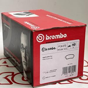 Колодки передні гальмівні Brembo P24072 Ford Fiesta 1.0-1.6- фото 1