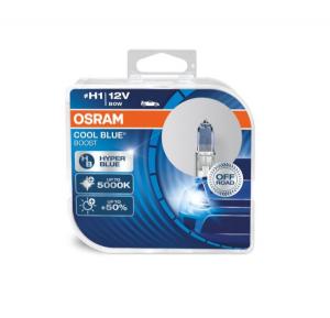 Лампа Osram 62150 CBB-HCB DUO H1 COOL BLUE BOOST 80W 12V P14.5S (5000K)- фото 1