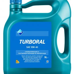Олія моторна напівсинтетична ARAL ARL 10W40 TU 5L- фото 1