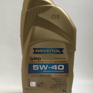 Олія моторна синтетична Ravenol 5W40 VPD 1L- фото 1