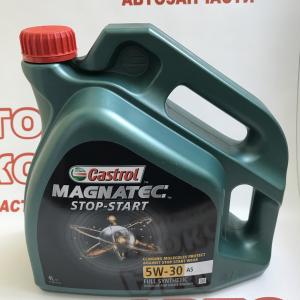 Олія моторна синтетична Castrol Magnatec 5W30 A5 Stop-Start 4л- фото 1