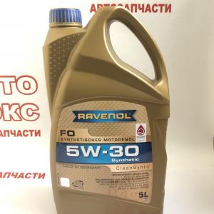 Олія моторна синтетична Ravenol 5W30 FO 5L- фото 1