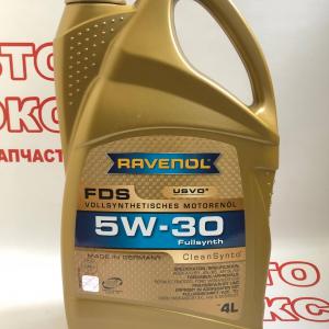 Олія моторна синтетична Ravenol FDS 5W30 4L- фото 1