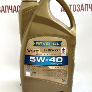 Олія моторна синтетична RAVENOL VST SAE 5W-40 5L- фото 1
