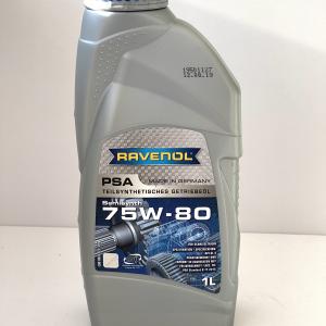 Олія трансмісійна напівсинтетична Ravenol PSA SAE 75W-80 1L- фото 1
