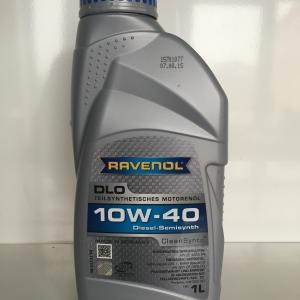 Моторна олія Ravenol 10W-40 DLO п/синтетична 1л- фото 1