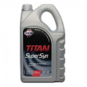 Моторна олія FUCHS TITAN SUPERSYN SAE 5W-40 5L- фото 1
