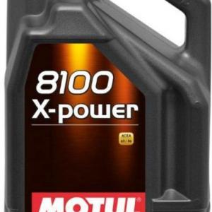 Моторна олія MOTUL 8100 X-POWER 10W60 5L- фото 1