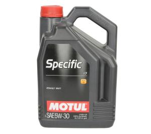 Моторна олія MOTUL SPECIFIC 17 5W30 5L- фото 1