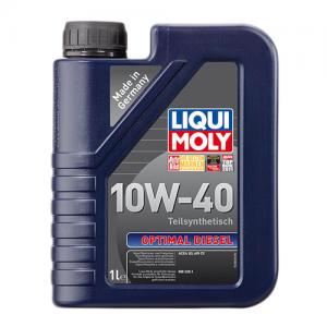 Моторна олія напівсинтетична LIQUI MOLY OPTIMAL DIESEL SAE 10W-40 1L- фото 1