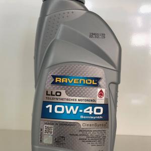 Моторна олія напівсинтетична Ravenol LLO 10W40 1L- фото 1