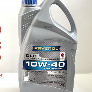 Моторна олія Ravenol 10W-40 DLO п/синтетичне 4л- фото 1