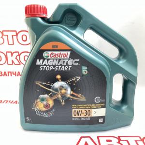Моторна олія синтетична Castrol Magnatec Stop-Start 0W-30 D 4L- фото 1