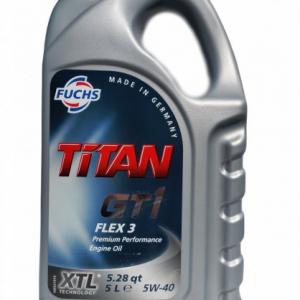 Моторне масло синтетичне FUCHS TITAN GT1 FLEX 3 5W-40 5л- фото 1