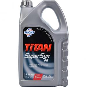 Моторна олія синтетична FUCHS TITAN SUPERSYN FE SAE 0W-30 5L- фото 1