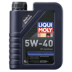 Моторна олія синтетична LIQUI MOLY OPTIMAL SYNTH SAE 5W-40 1L- фото 1