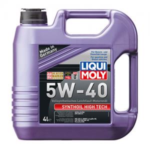 Моторна олія синтетична LIQUI MOLY SYNTHOIL HIGH TECH SAE 5W-40 4L- фото 1
