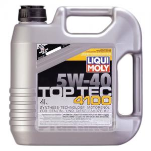 Моторна олія синтетична LIQUI MOLY TOP TEC 4100 SAE 5W-40 4L- фото 1