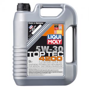 Моторна олія синтетична LIQUI MOLY TOP TEC 4200 SAE 5W-30 5L- фото 1