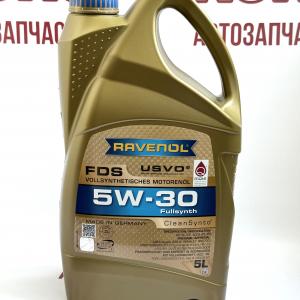 Моторне масло синтетичне RAVENOL RAV FDS 5W30 5L- фото 1