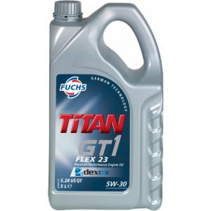 Моторне масло синтетичне FUCHS TITAN GT1 FLEX 23 SAE 5W-30 5L- фото 1