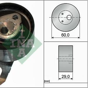 Натяжний ролик ГРМ INA 531 0839 10 Ford Kuga Focus C-Max Mondeo- фото 1