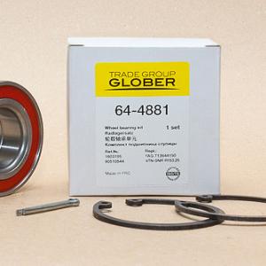 Підшипник маточини кульковий Glober GB 64-4881 Opel Astra Vectra- фото 1