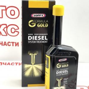 Присадка комплексна в дизельне паливо Wynns FORMULA GOLD/DIESEL SYSTEM TREATMENT 500мл- фото 1
