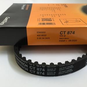 Ремінь ГРМ Contitech CT874 Chevrolet/Daewoo Aveo, Kalos, Lanos, Espero, Nexia- фото 1