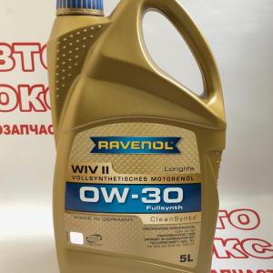 Олія моторна синтетична Ravenol 0W-30 WIV II 5L- фото 1