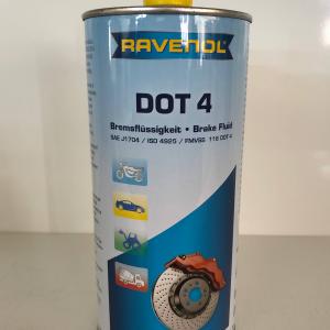 Гальмівна рідина Ravenol DOT4 1л- фото 1