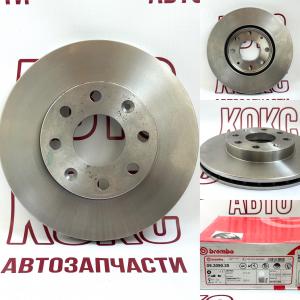 Гальмівний диск Brembo 09309020 на Chevrolet Aveo 1.2-1.5, Kalos 1.2-1.4(16V), Spark 1.0-1.2- фото 1