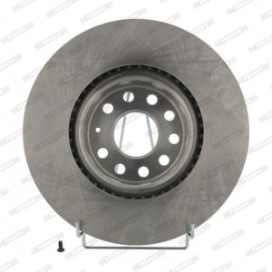 Гальмівний диск FERODO DDF1305 Skoda Karoq Octavia Superb Yeti VW Caddy Golf Passat Tiguan 1.2-2.0- фото 1