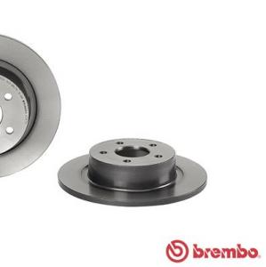 Гальмівний диск задній Brembo 08.A297.11 Ford Transit Connect 1.8- фото 1