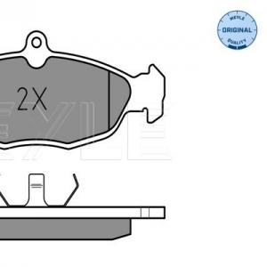 Гальмівні колодки дискові Meyle ME 025 205 4716 Opel Corsa- фото 1