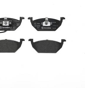 Колодки гальмові передні Brembo BM P85072 VW Bora Golf Skoda Octavia Fabia Yeti- фото 1