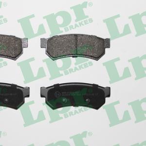 Задні гальмівні колодки LPR 05P1564 Chevrolet Lacetti Nubira Daewoo Nubira- фото 1